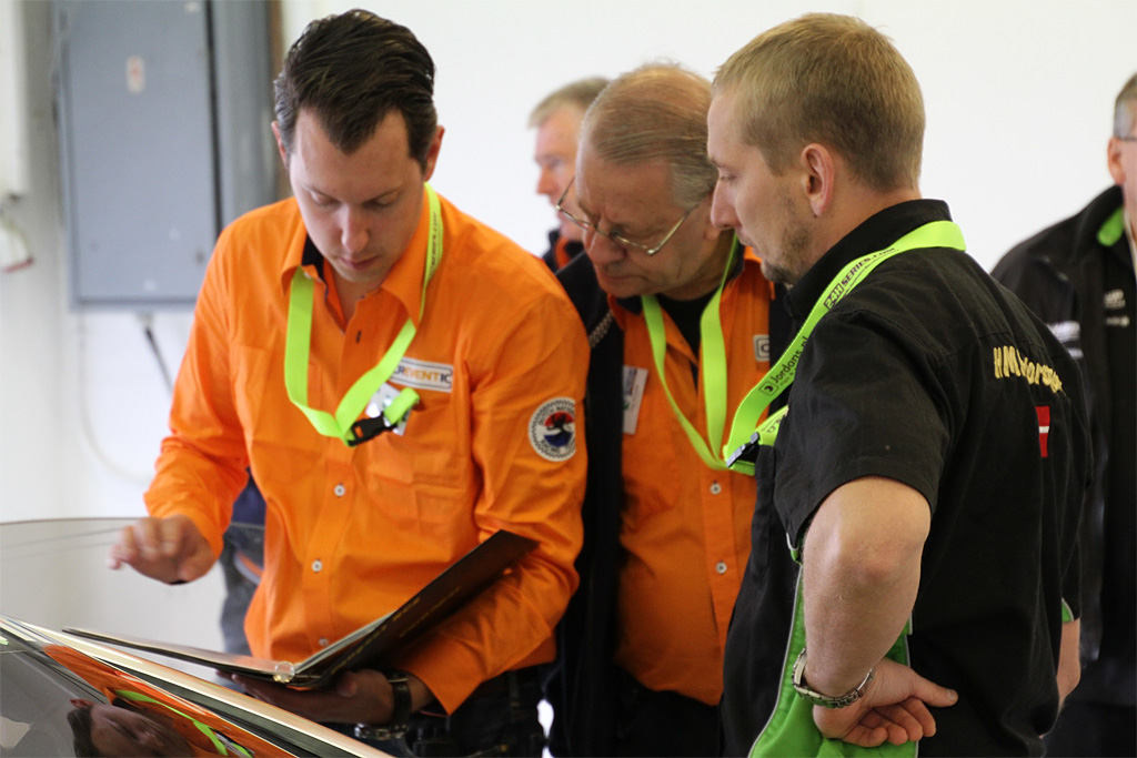 Teammanager- og driver briefing